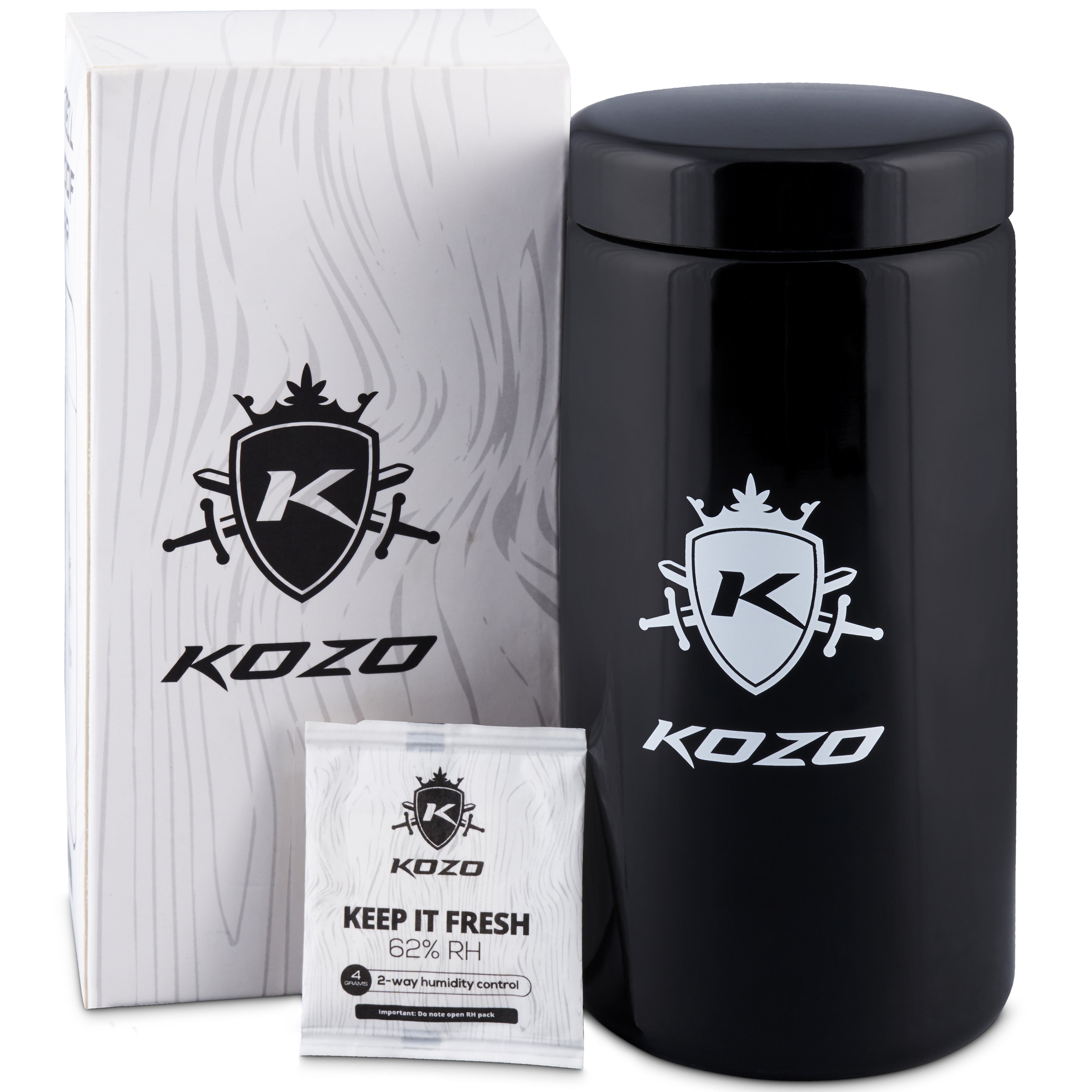 Kozo Glass Jar