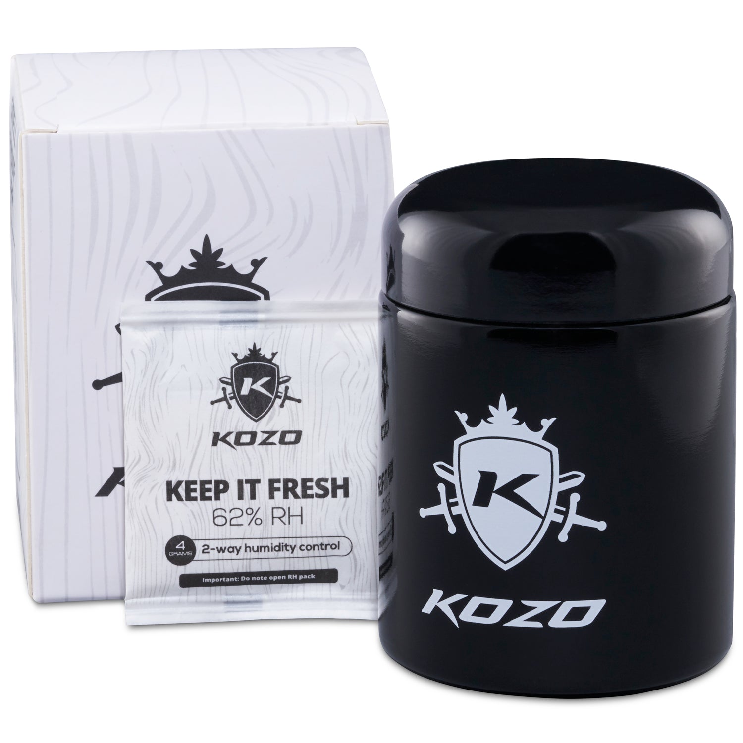 Kozo Glass Jar