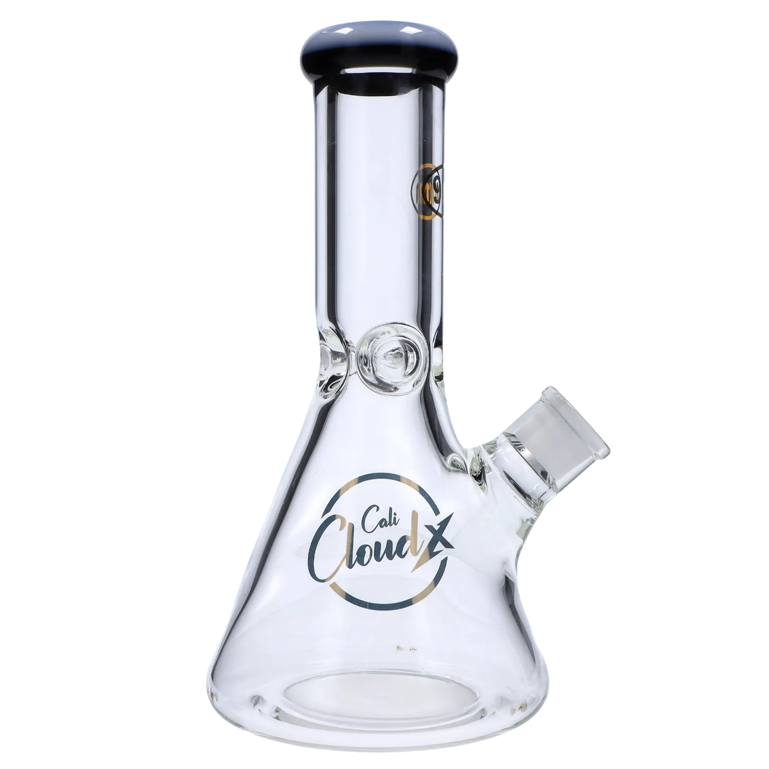 Cali Cloud X 7mm 12-inch Colored Mouthpiece Beaker