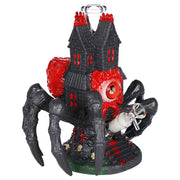 Pulsar All Seeing Arachnid Castle Glass & Vinyl Water Pipe - 10.25" / 14mm F