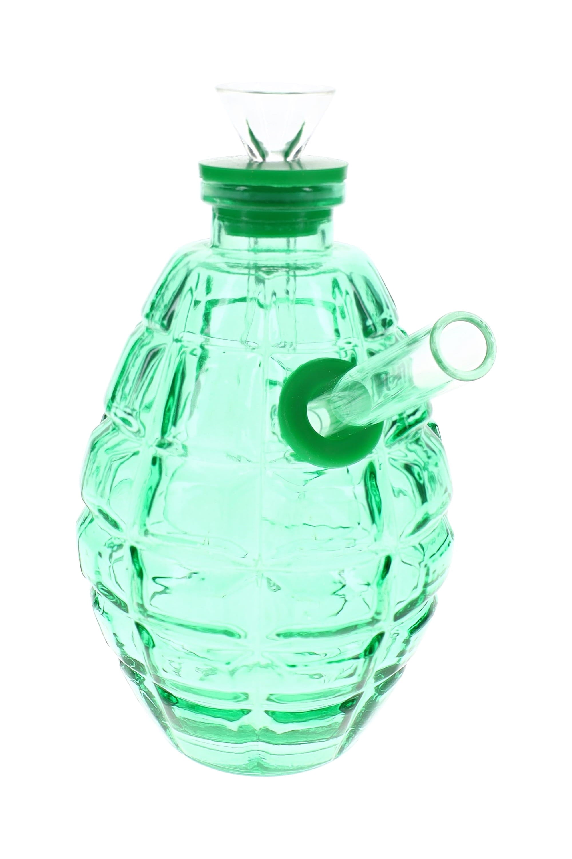 Primate Glass Colored Glass Grenade Bong “Blast Buddy” – 4½″