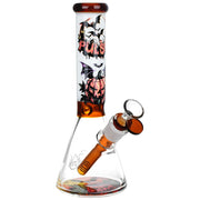 Pulsar Halloween Scene Beaker Glass Bong