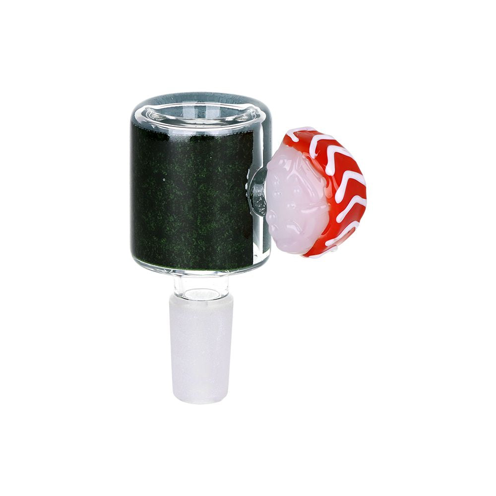 Pulsar Sushi Time Bubble Base Glass Bong - 12.5" / 14mm F