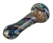 Spiral Fumed Dicro Glass Hand Pipe