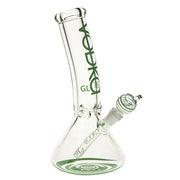 Vodka 9mm Beaker Ice Bong with Bent Neck | 12 Inch | Green