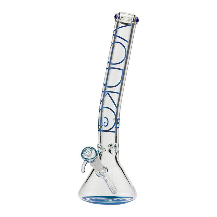 Vodka 9mm Beaker Ice Bong with Bent Neck | 18 Inch