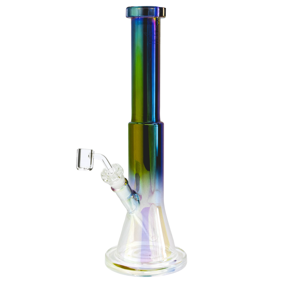 Queen of Bud Black Obsidian Dual Use Bong - 14 in.