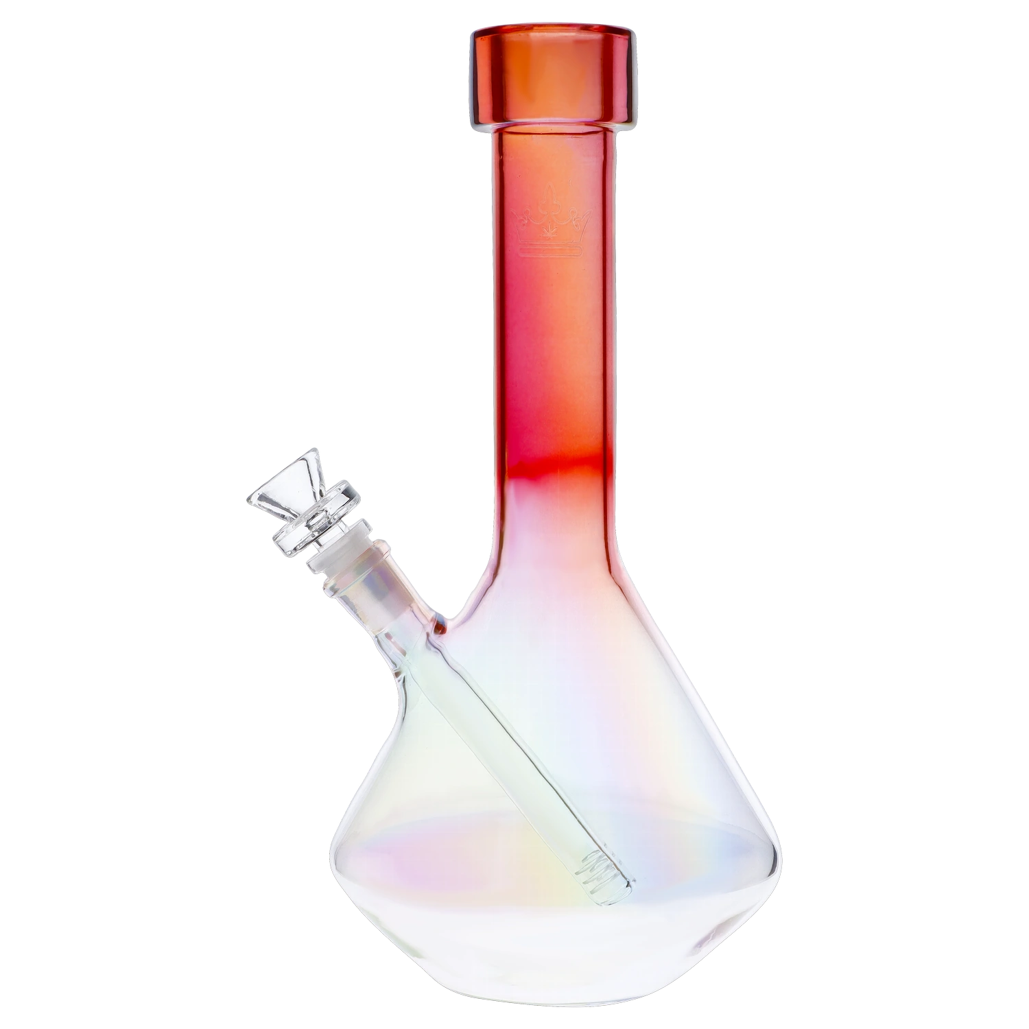Queen of Bud Rose Quartz Dual Use Bong - 12 in.