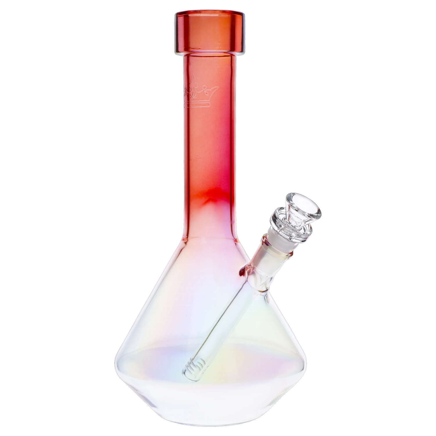 Queen of Bud Rose Quartz Dual Use Bong - 12 in.