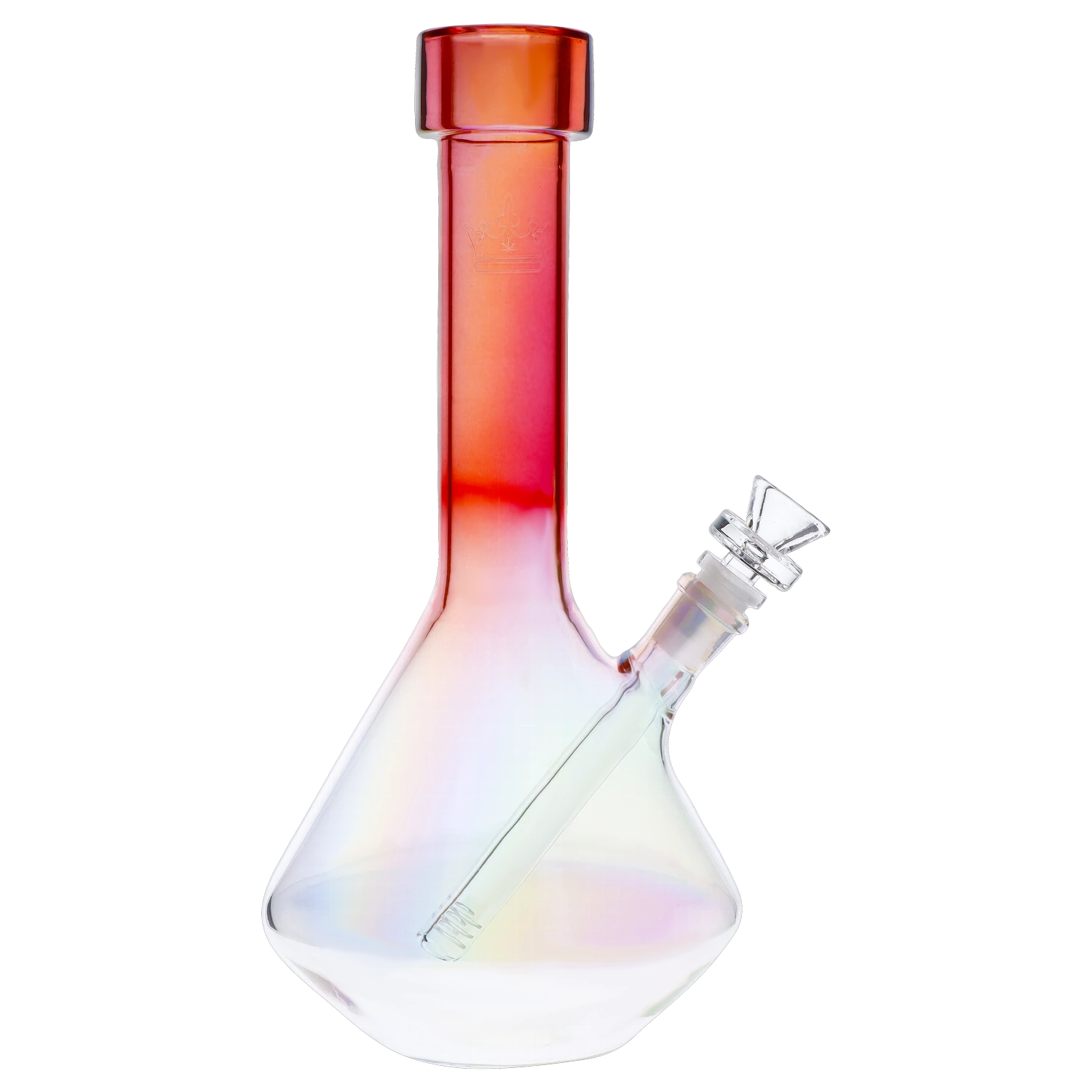 Queen of Bud Rose Quartz Dual Use Bong - 12 in.