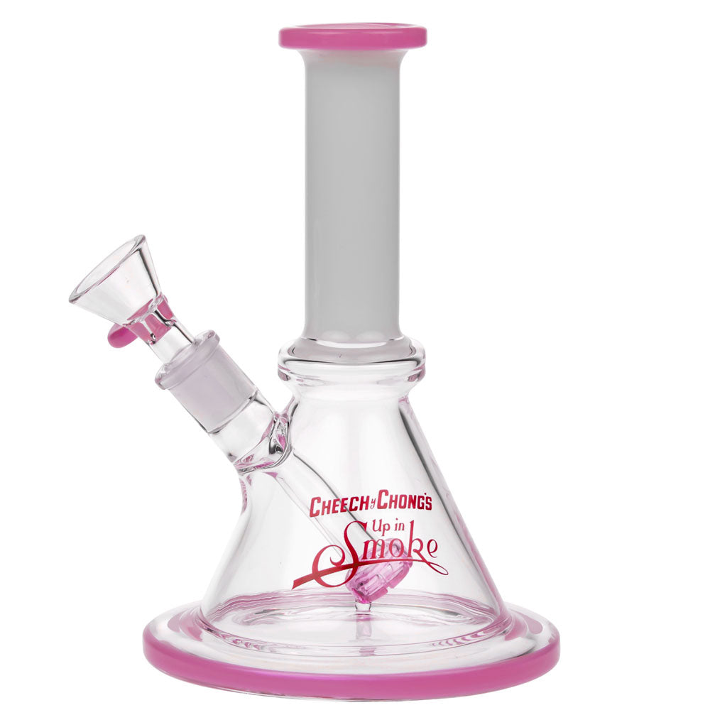 Cheech & Chong’s Pedro Mini Beaker Bong | 8.25 Inch | pink