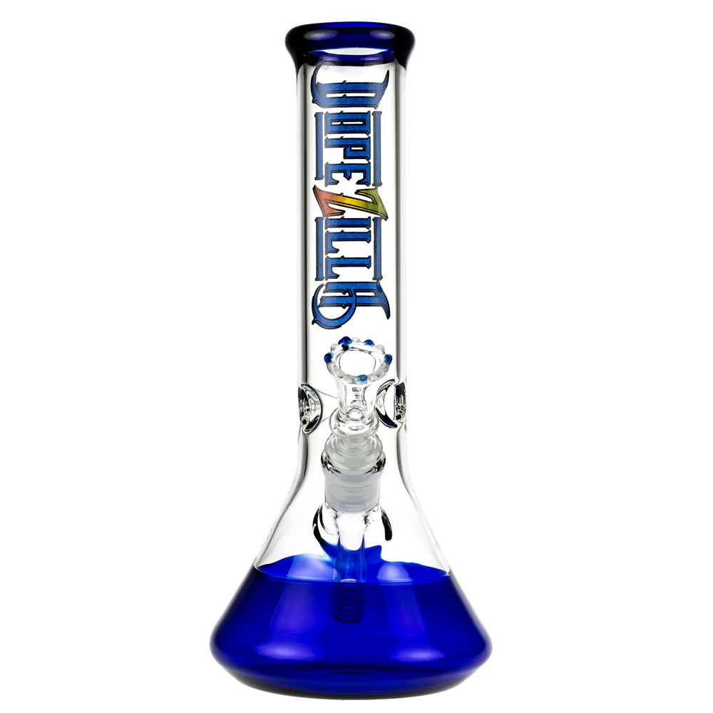 Dopezilla New York Beaker Ice Bong - Glass – Grasscity USA