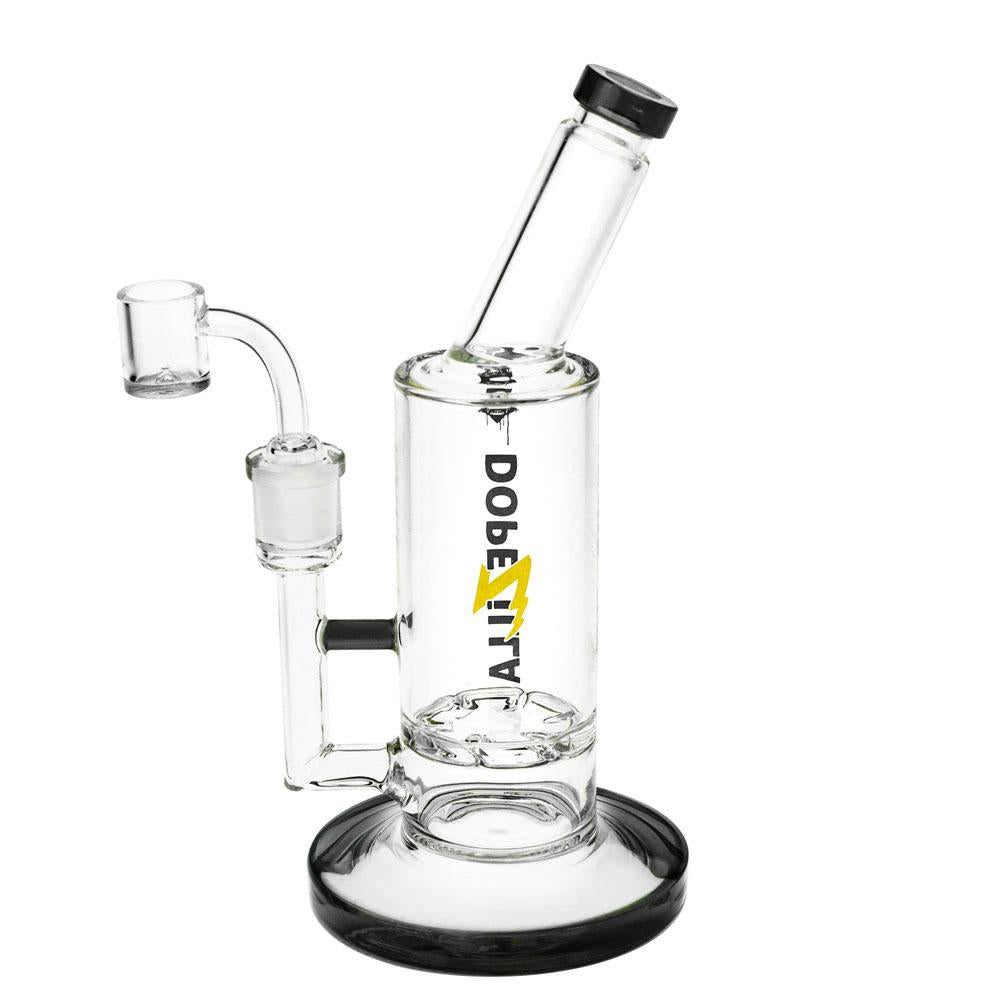 Dopezilla Glass Lycan Dab Rig | 9 Inches | Black | side view 2
