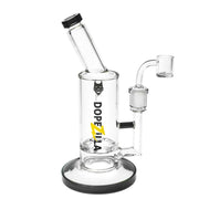 Dopezilla Glass Lycan Dab Rig | 9 Inches | Black | side view 1