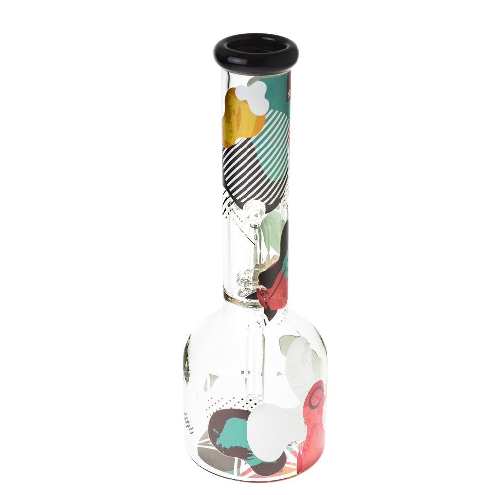 Famous Design Aquarius Bubble Base Ice Bong | 12 Inch