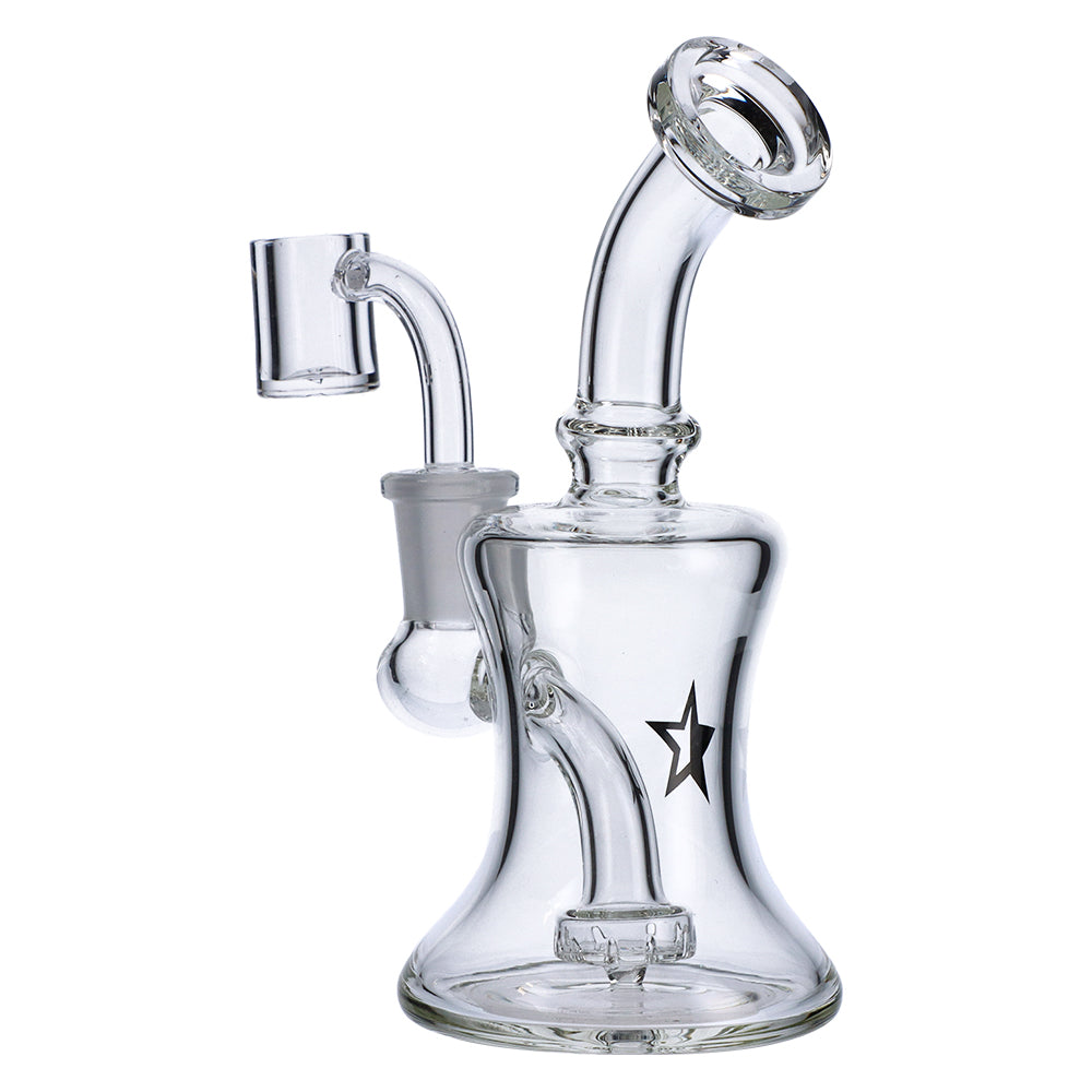 Famous X Bell Dab Rig | 6 Inch | side view 4