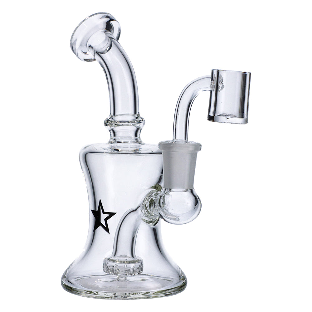 Famous X Bell Dab Rig | 6 Inch | side view 2