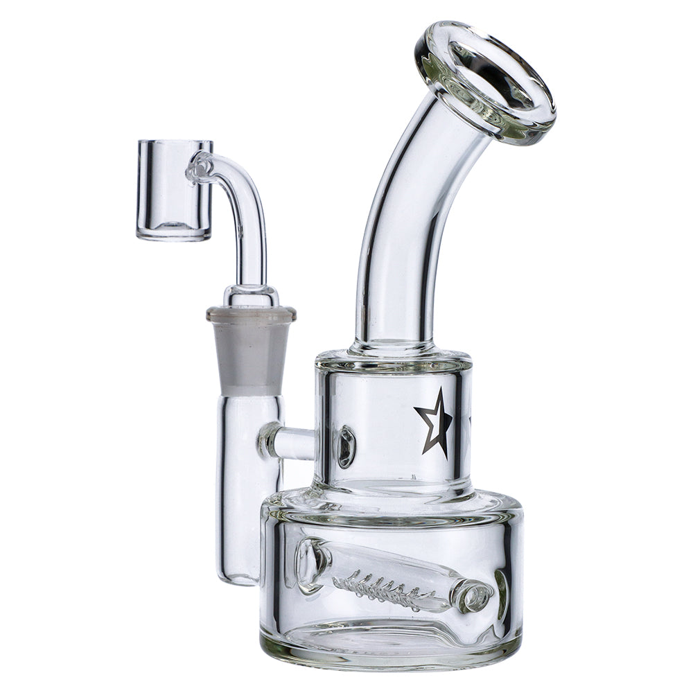 Famous X Stack Dab Rig | 6 Inch | side view 4