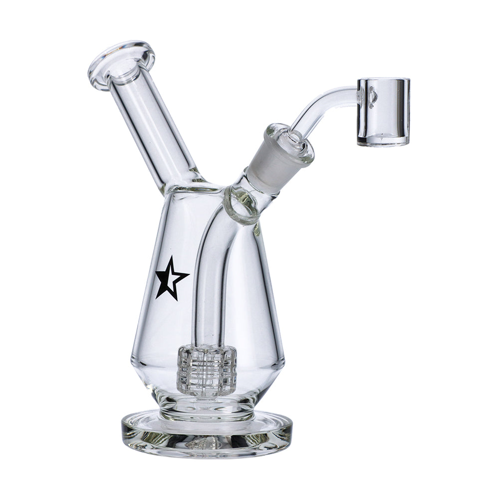 Famous X Drip Dab Rig | 7 Inch | side view 2