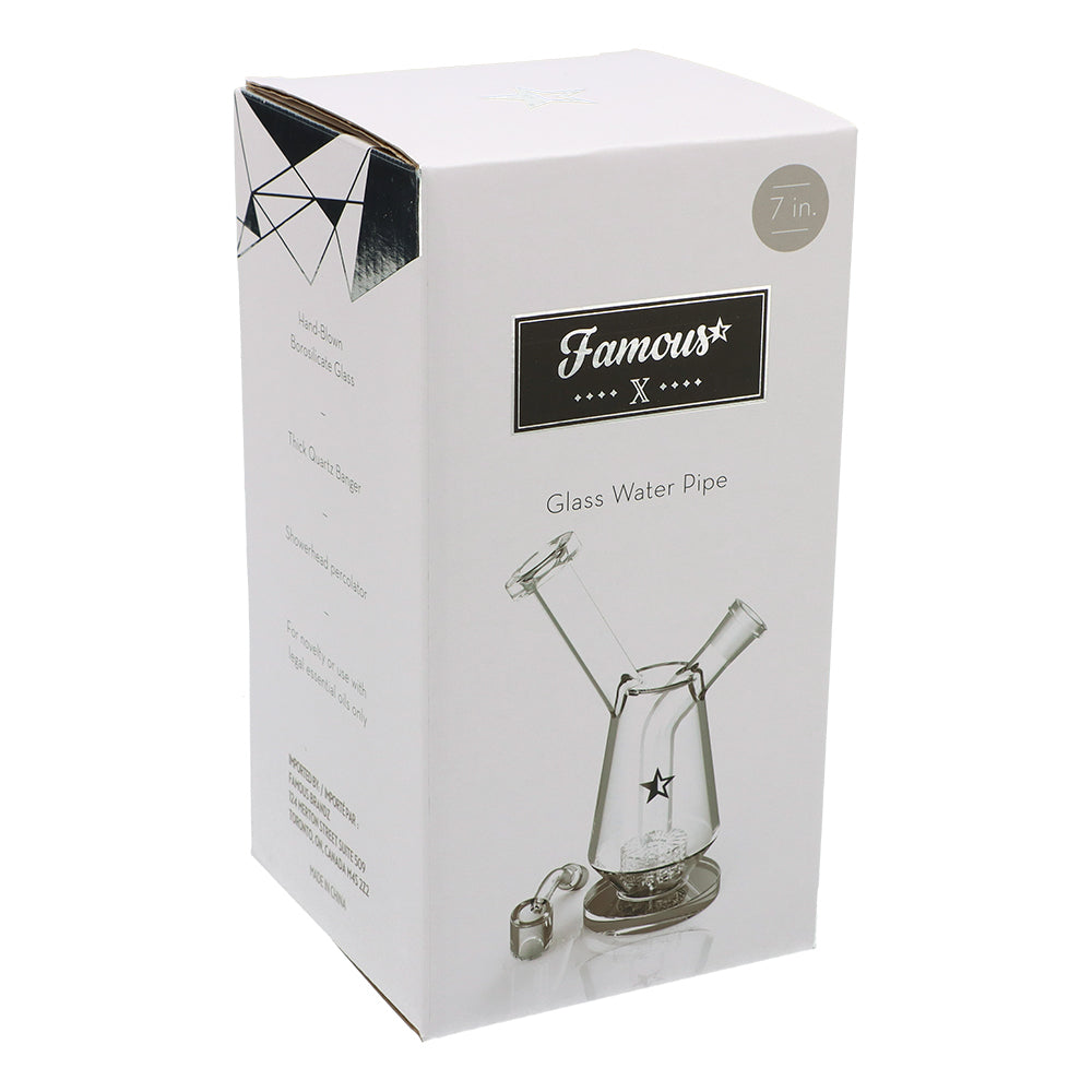 Famous X Drip Dab Rig | 7 Inch | Box