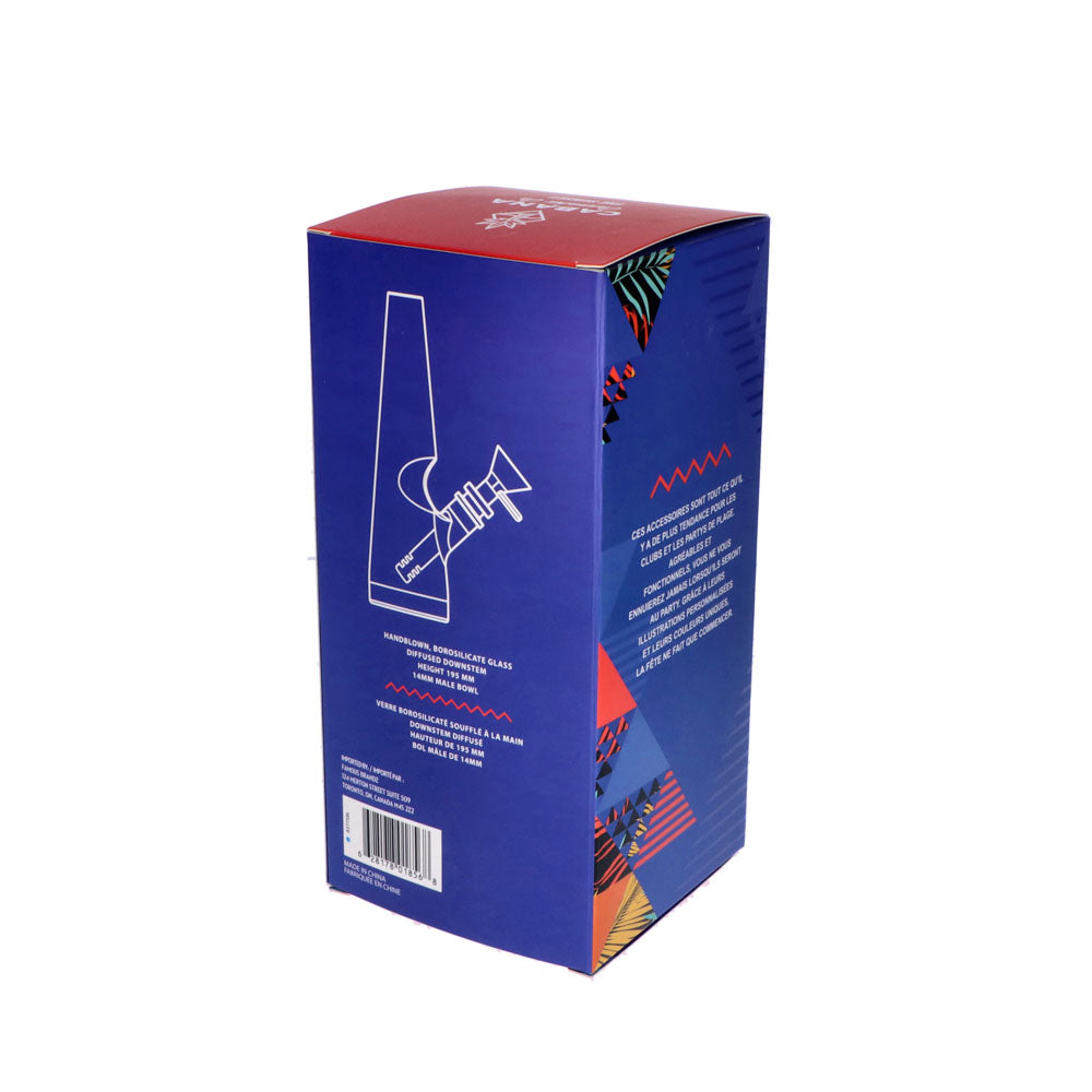 Cabana Cannabis Co. The Sunset Bong | Box | side view 3