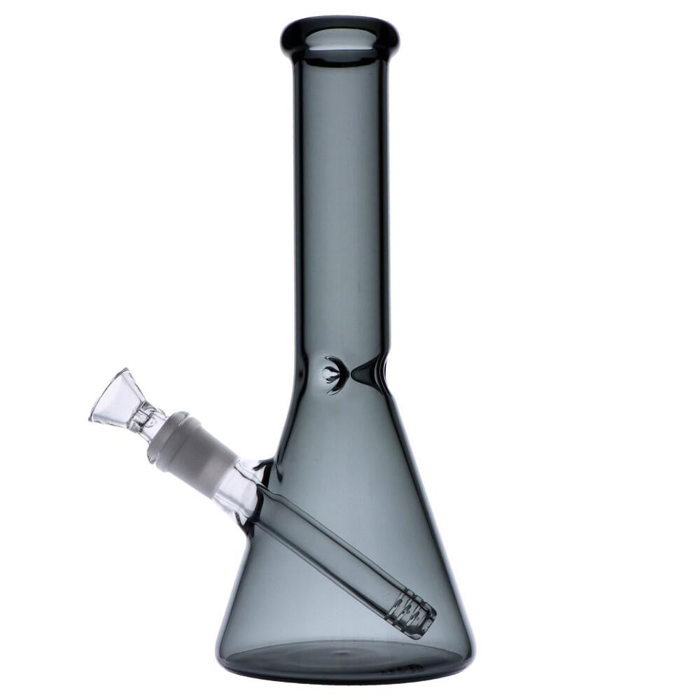 Everyday Essentials Beaker Ice Bong | 10 Inch | Smoke | side view 2