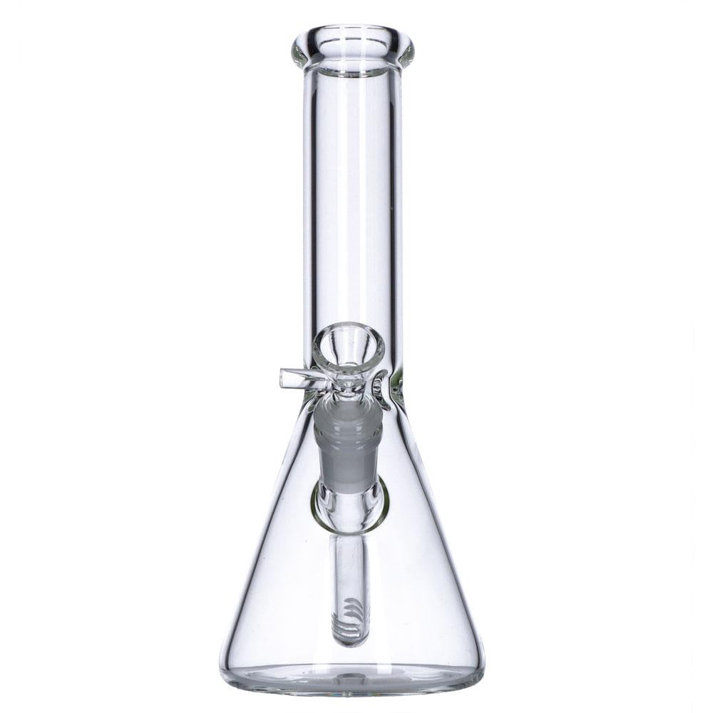 Everyday Essentials Beaker Ice Bong | 10 Inch | Clear | front view
