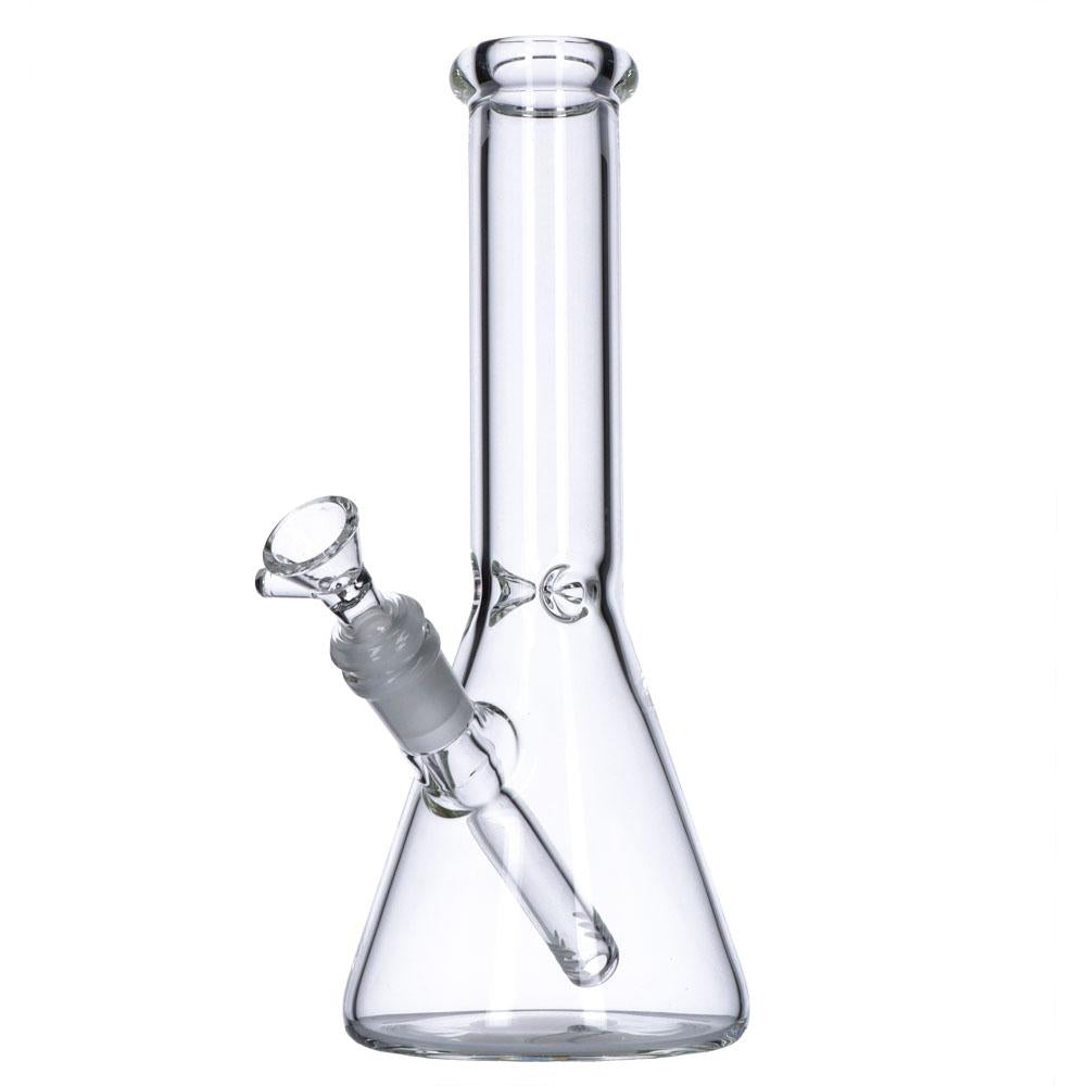 Everyday Essentials Beaker Ice Bong | 10 Inch | Clear | side view 2