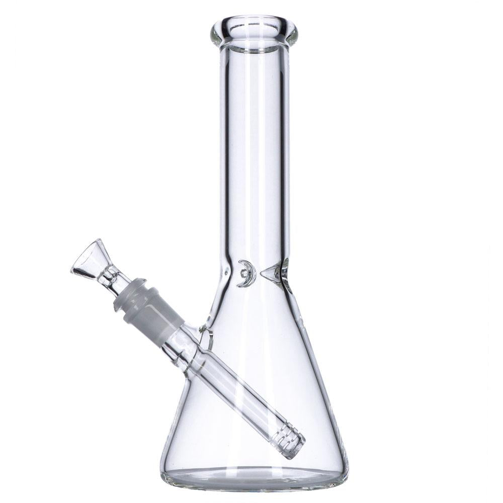 Everyday Essentials Beaker Ice Bong | 10 Inch | Clear | side view 3
