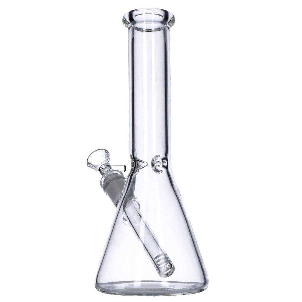 Everyday Essentials Beaker Ice Bong | 10 Inch | Clear | side view 4