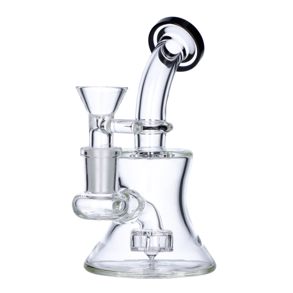 Mini Hourglass Base Bong | 5.5 Inch