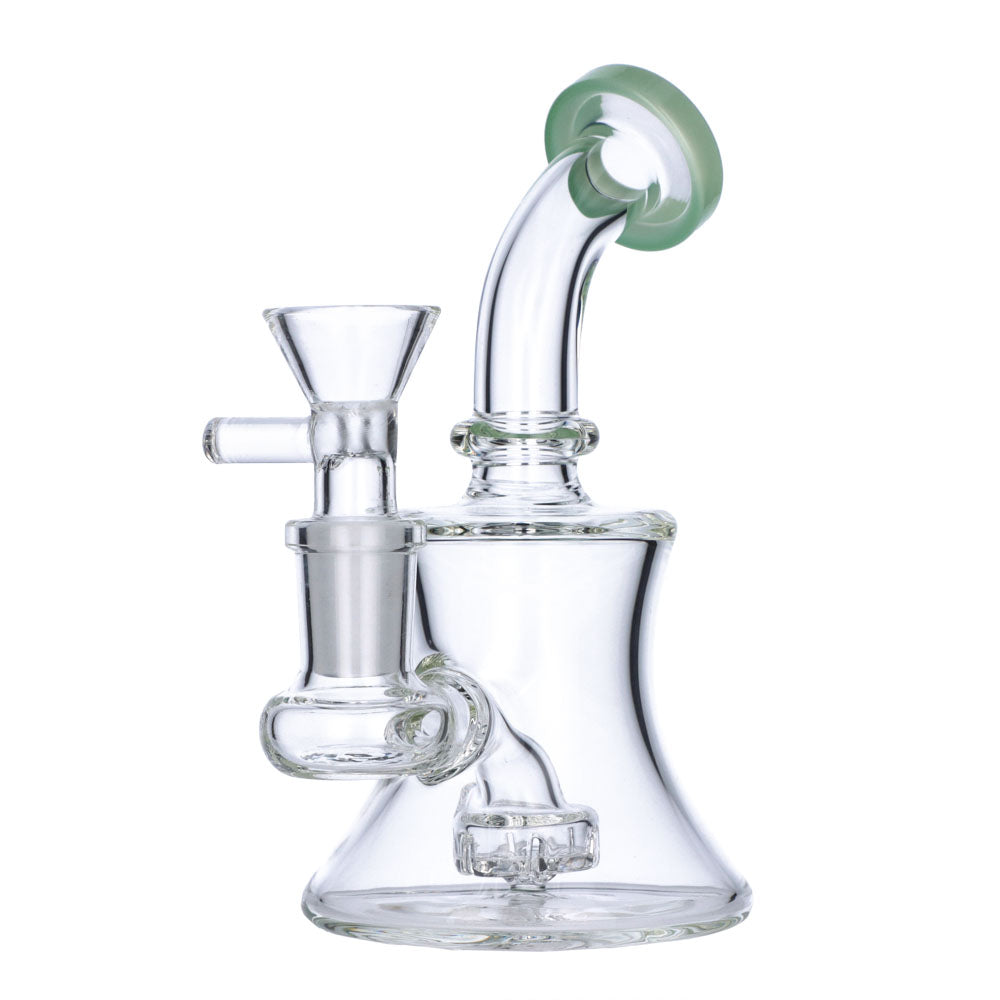 Mini Hourglass Base Bong | 5.5 Inch