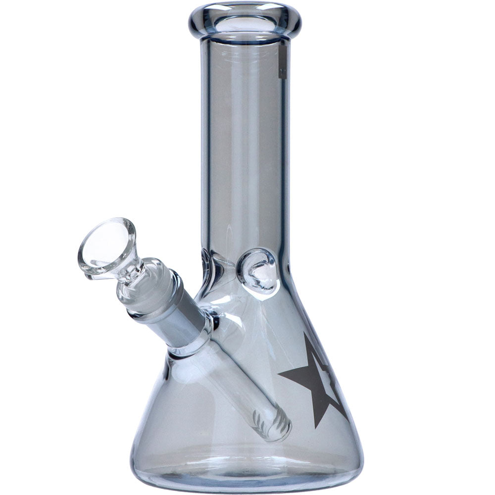 Famous X 8 Inch Fumed Glass Beaker Ice Bong