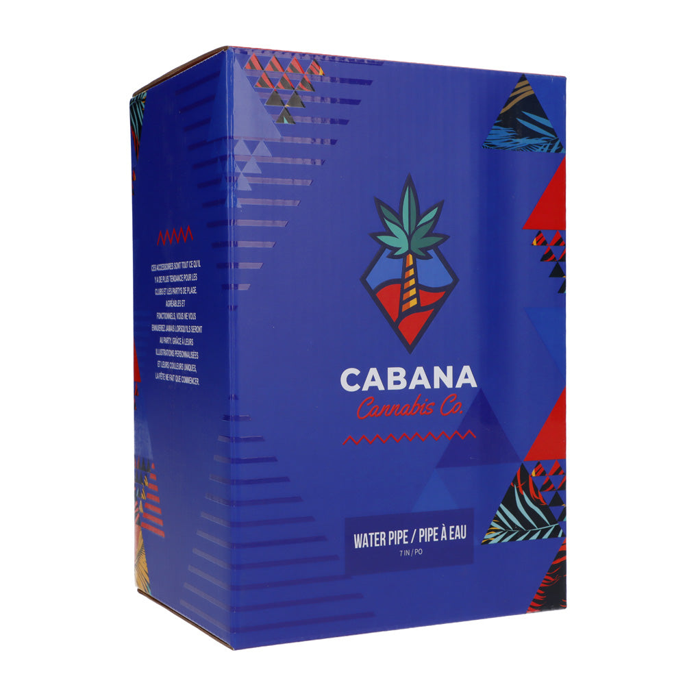 Cabana Cannabis Co. Beaker Base Bong | Box | side view