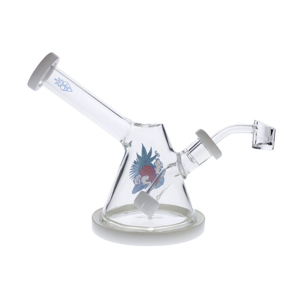 Cabana Cannabis Co. Beaker Base Bong | white | with banger