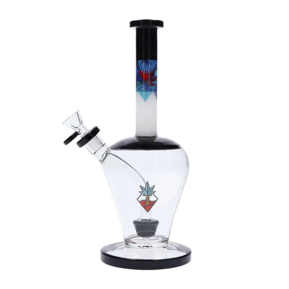 Cabana Cannabis Co. Vase Base Perc Bong with Circular Foot