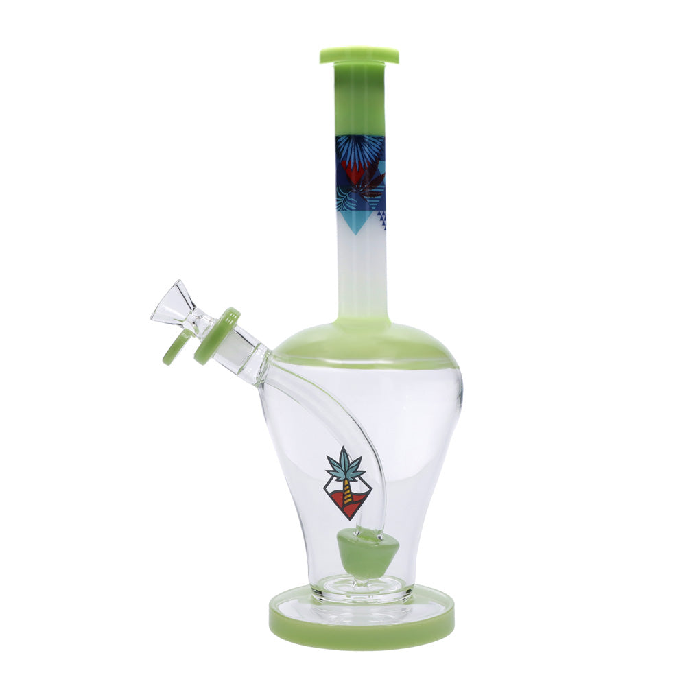 Cabana Cannabis Co. Vase Base Perc Bong with Circular Foot