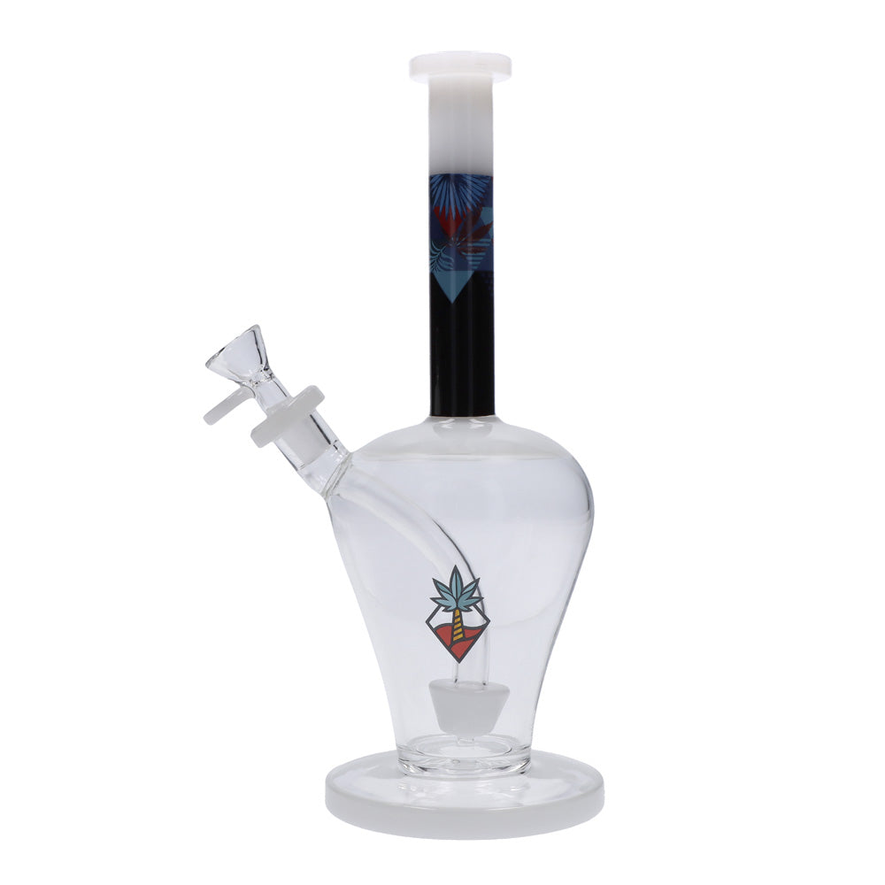 Cabana Cannabis Co. Vase Base Perc Bong with Circular Foot