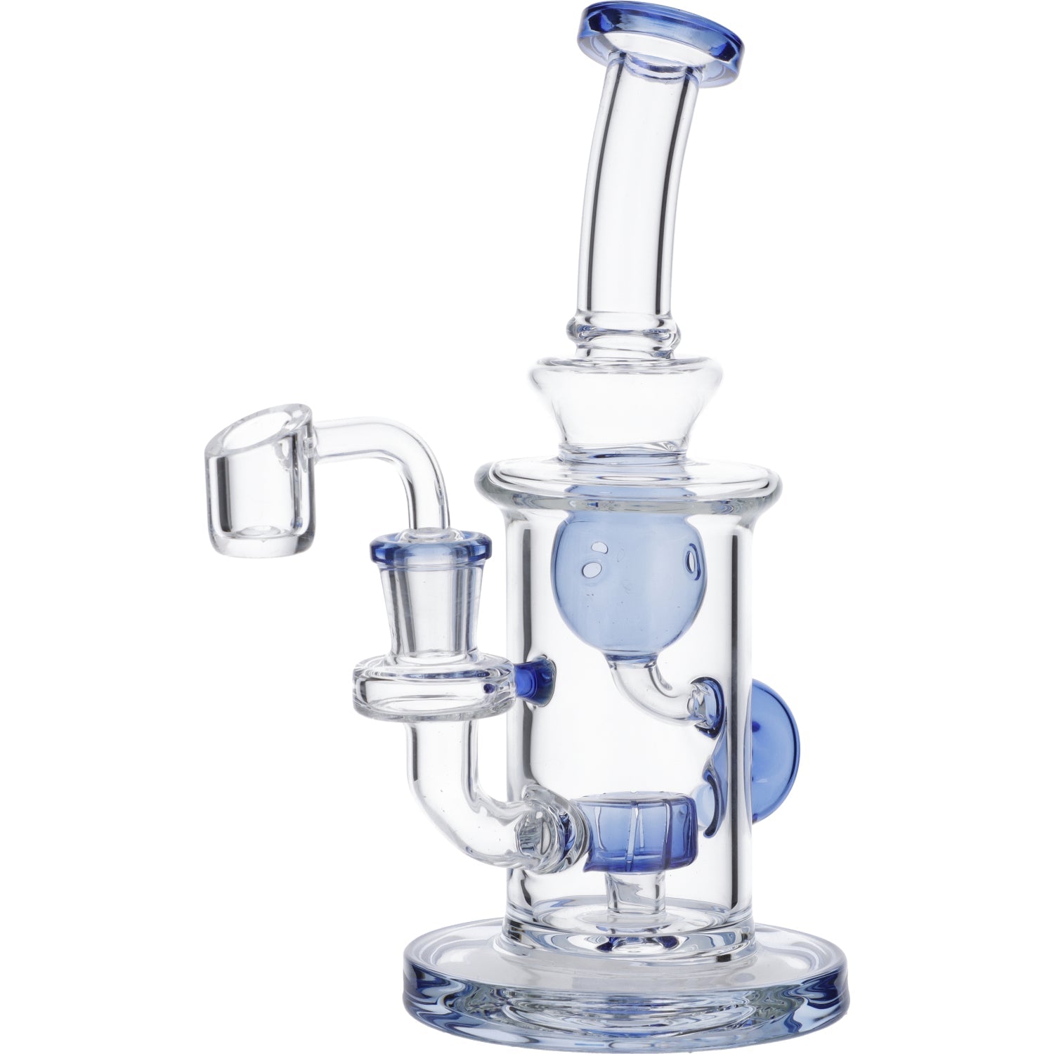 Hourglass Hybrid Dab Rig with Percolator