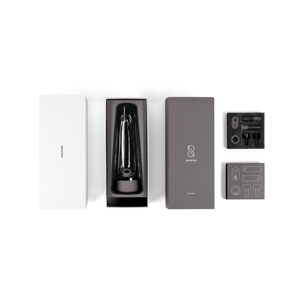 Session Goods Modern Water Pipe | Charcoal | Complete set