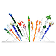 Acrylic Dab Tool Empty Display Stand - Holds 12 | With dab tools