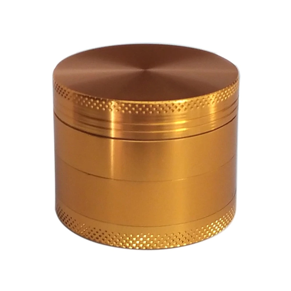 Aluminum 63mm Herb Grinder with Pollen Screen and Magnetic Lid