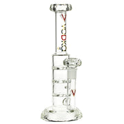 Vodka Glass Sapphero Straight Triple Percolator Bong - Side View 1