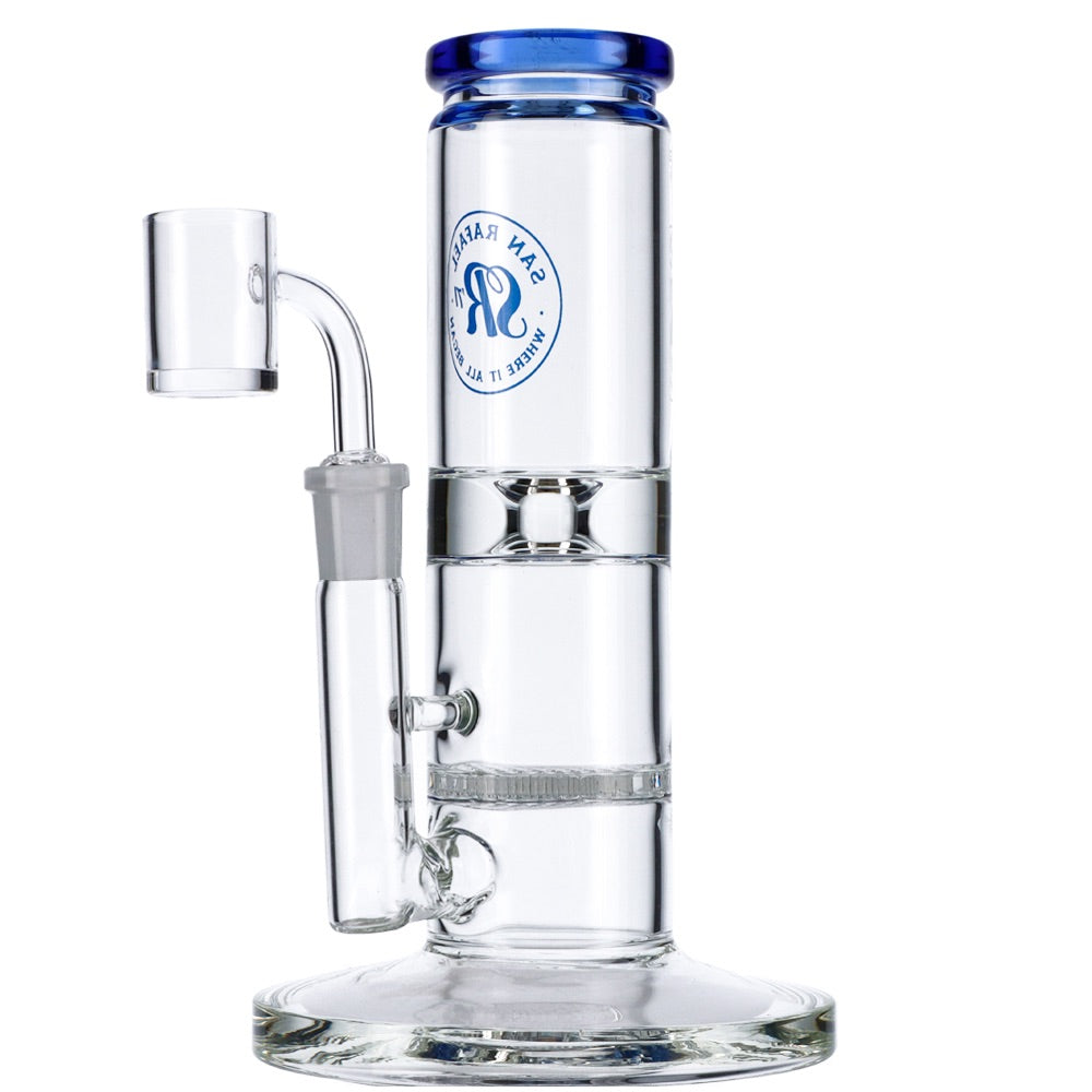 San Rafael Straight Tube Dab Rig | side view 1
