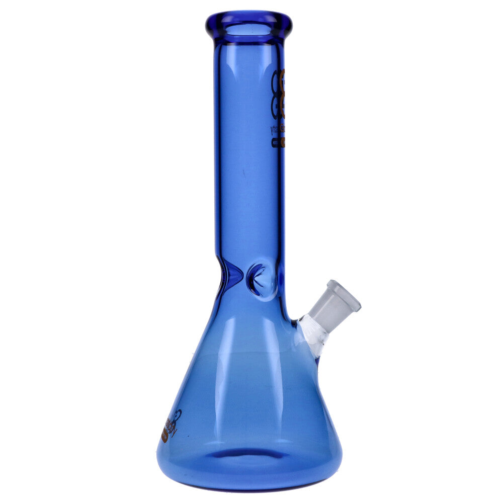 Glasscity Limited Edition Beaker Ice Bong | Blue | Small 