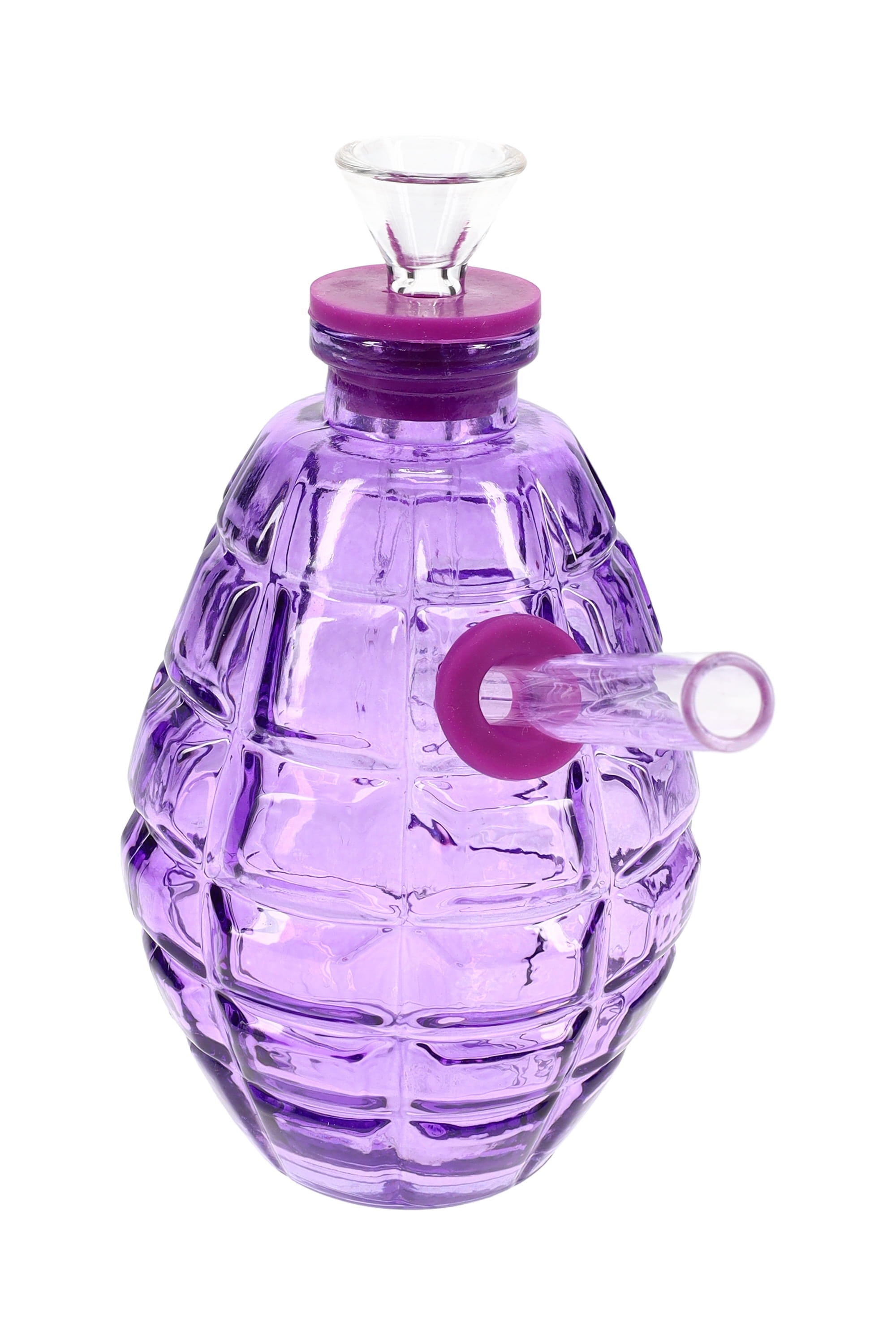 Primate Glass Colored Glass Grenade Bong “Blast Buddy” – 4½″