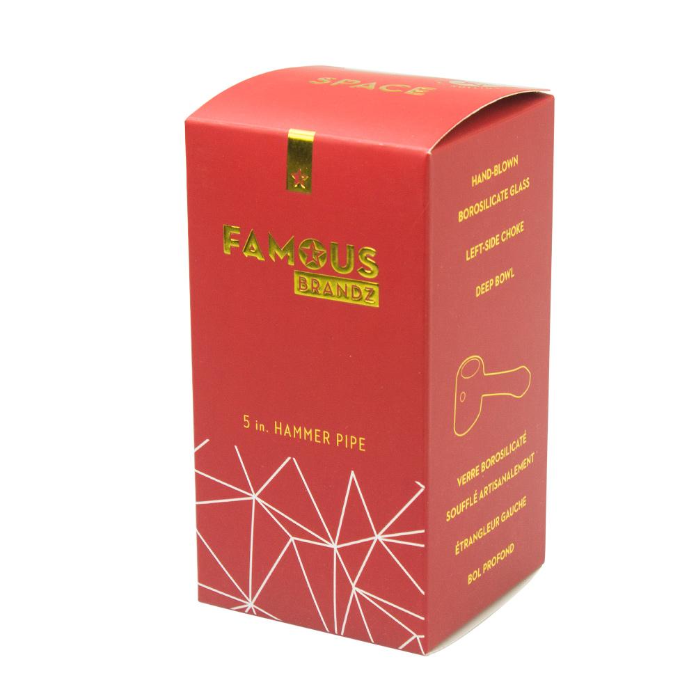 Famous Design Space Hammer Hand Pipe - Box