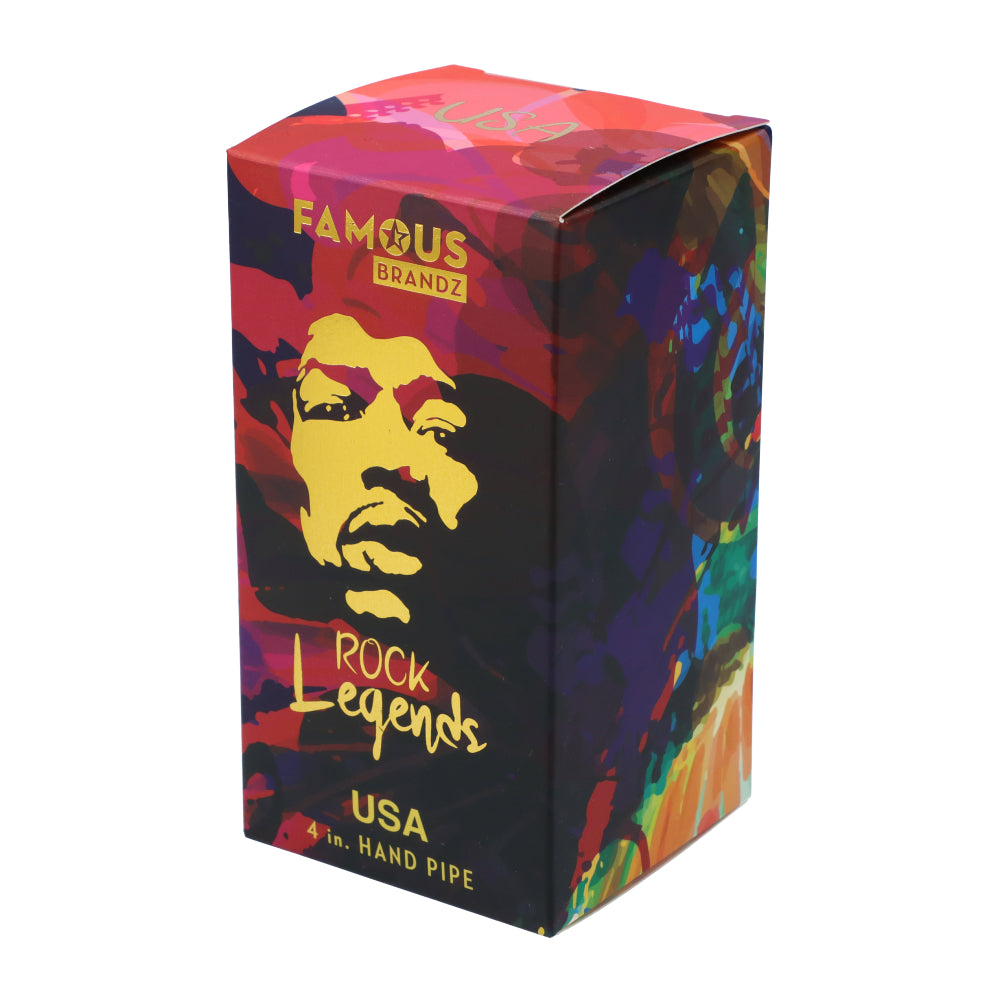 Famous Brandz Jimi USA Glass Spoon Pipe | 4 Inch - Box 