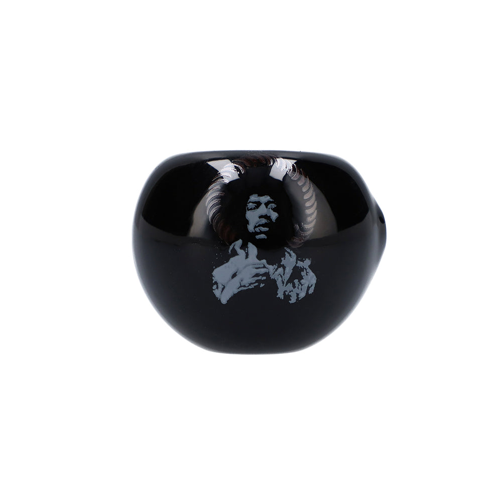 Famous Brandz Jimi NYC Glass Spoon Pipe | 4 Inch - Front View 