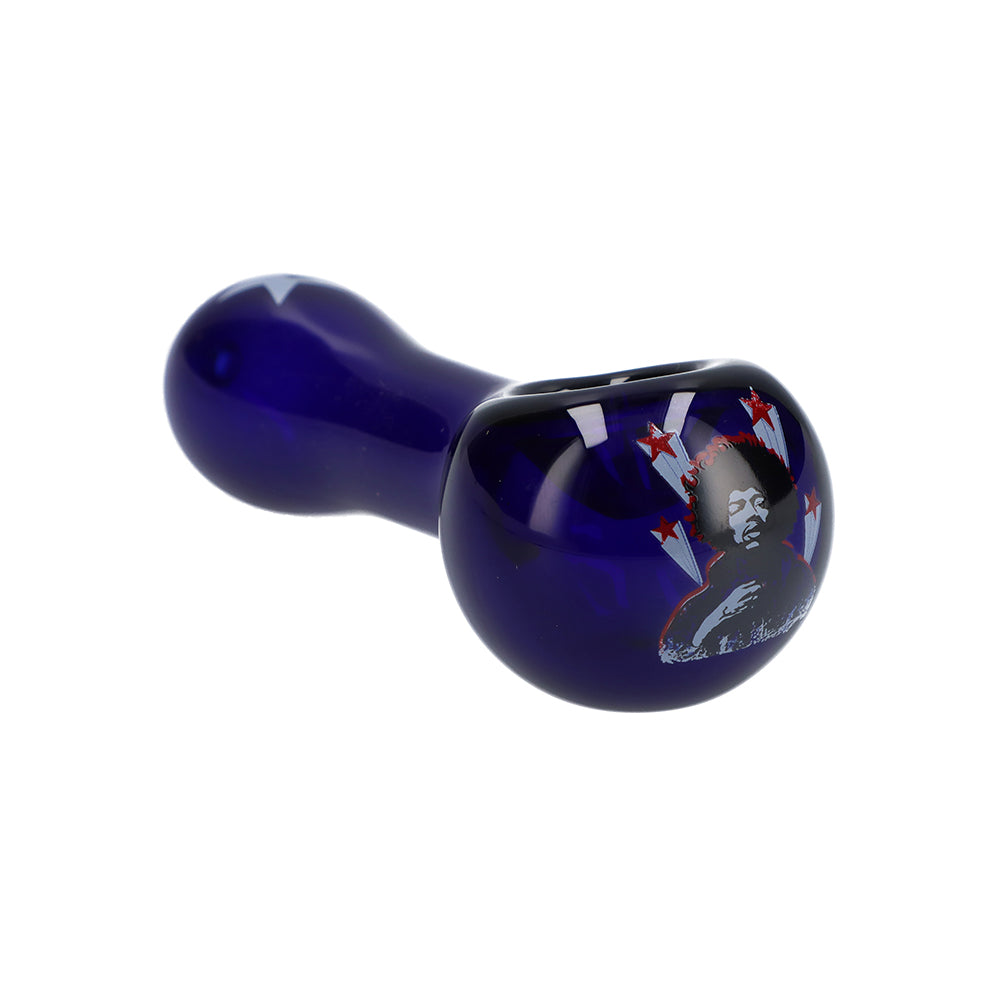 Famous Brandz Jimi Star Glass Spoon Pipe | 4 Inch 